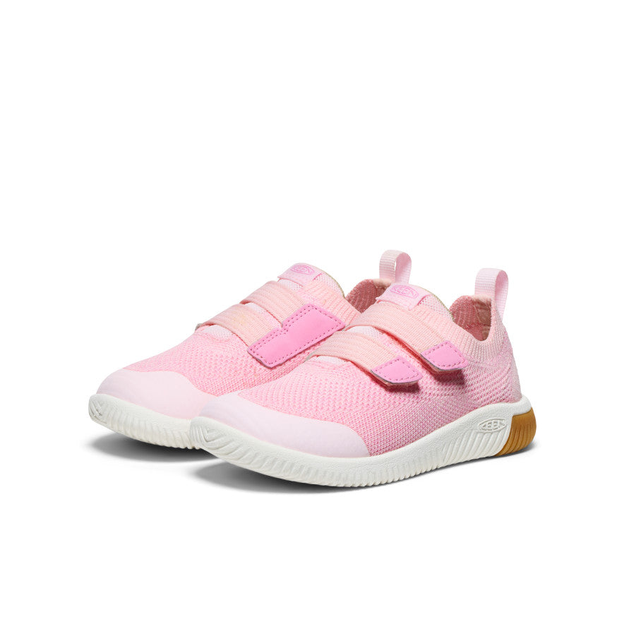 Little Kids' KNX Knit Double Strap | Giggle Pink/Moonlite Mauve - Image 2