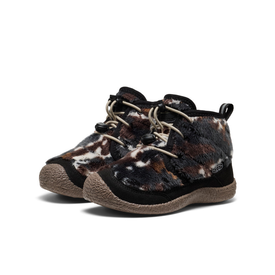 Little Kids' Howser II Waterproof Chukka | Black/Star White - Image 2