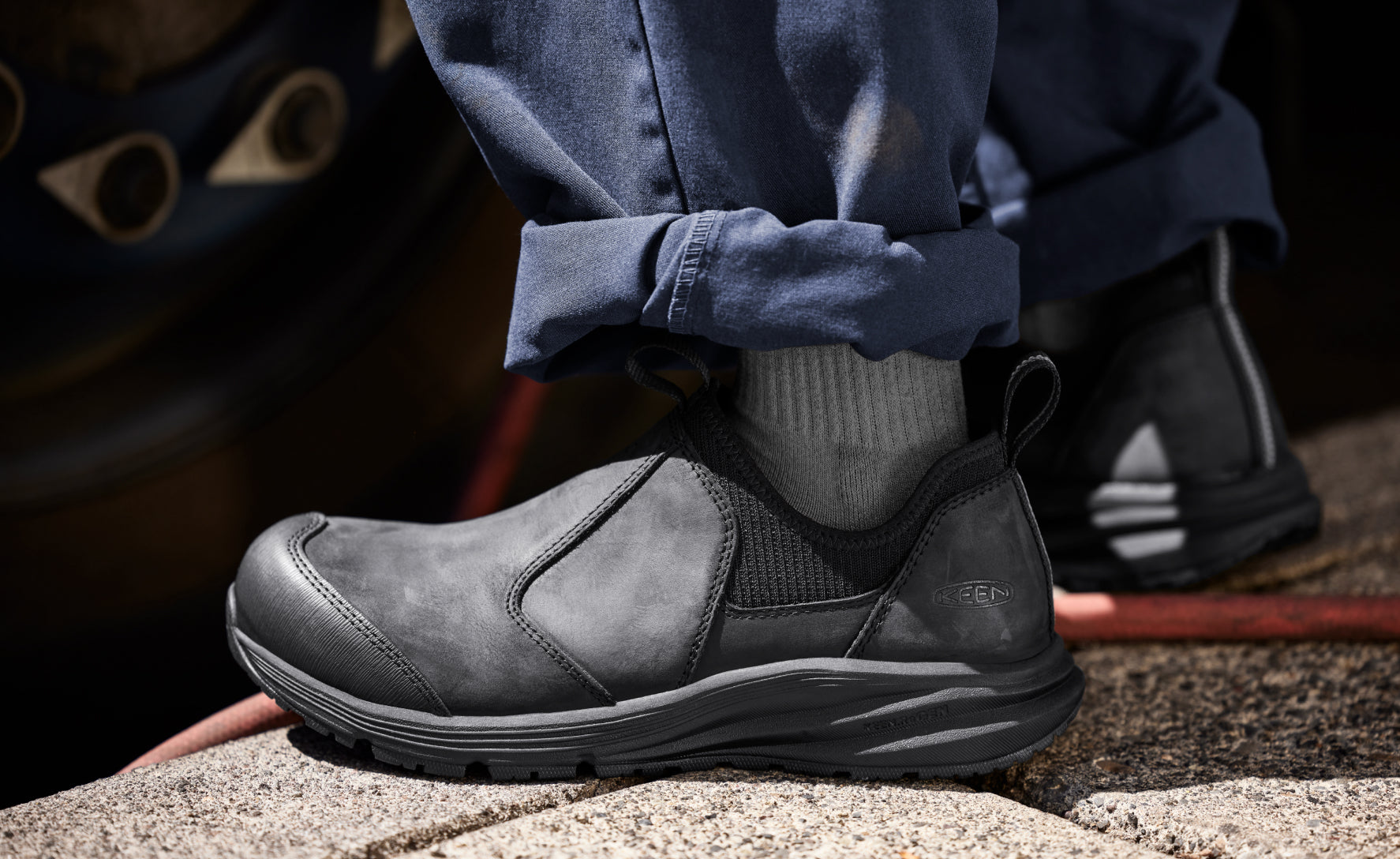 Men's Vista Energy+ Shift ESD (Carbon Toe) | Coffee Bean/Black - Image 6