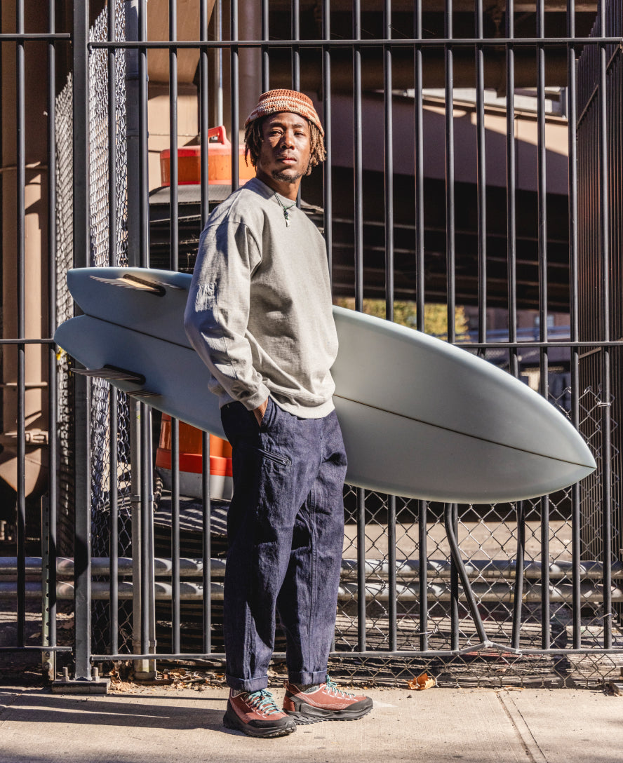 Men's Jasper Zionic Sneaker x Pilgrim Surf + Supply | Marron/Adobe Rose - Image 9