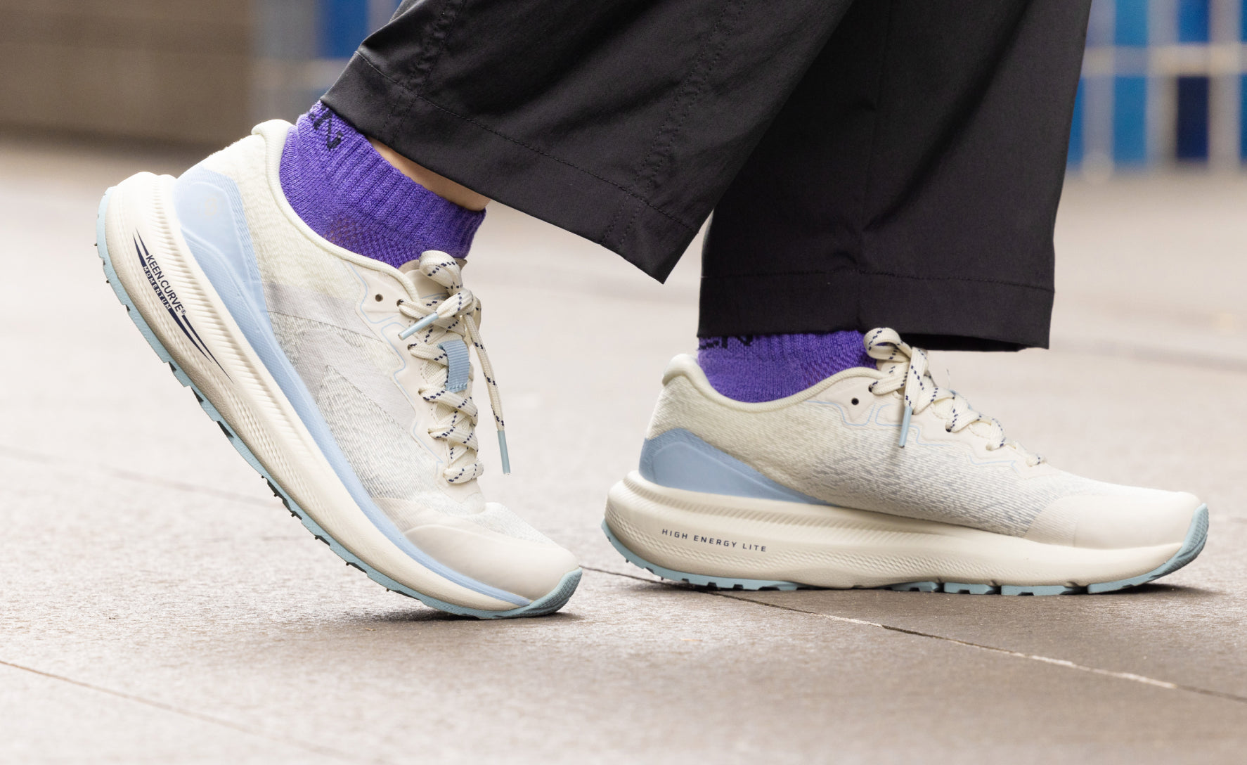 Women's WK500 Walking Shoe | Star White/Skyway - Image 7