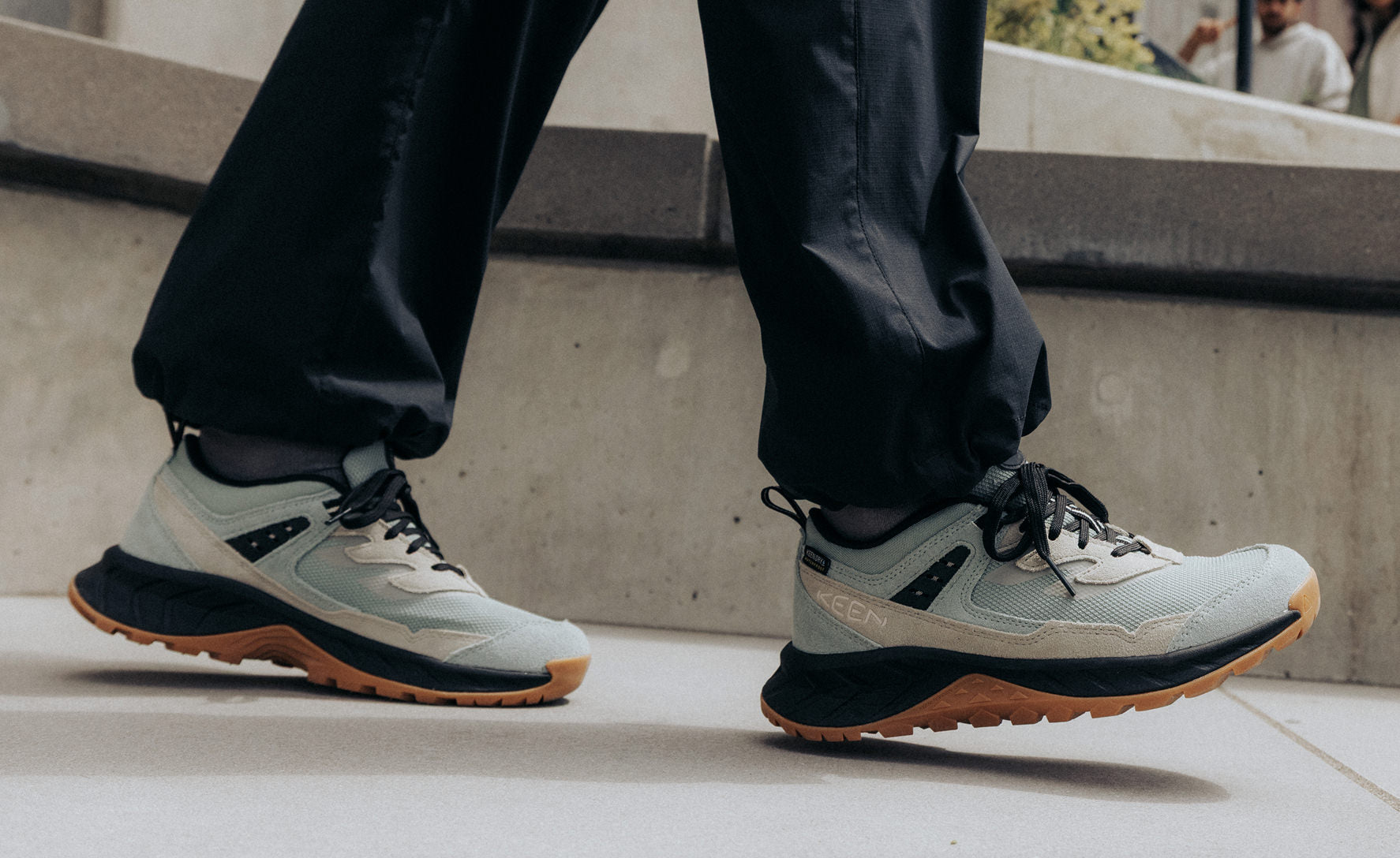 Women's Hightrail Waterproof Hiking Shoe | Iceberg Green/Abbey Stone - Image 7