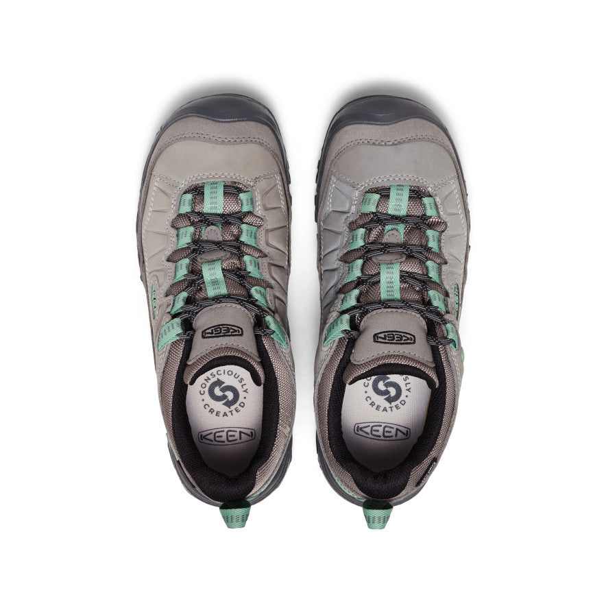 Women's Targhee IV Waterproof Hiking Shoe | Alloy/Granite Green - Image 4