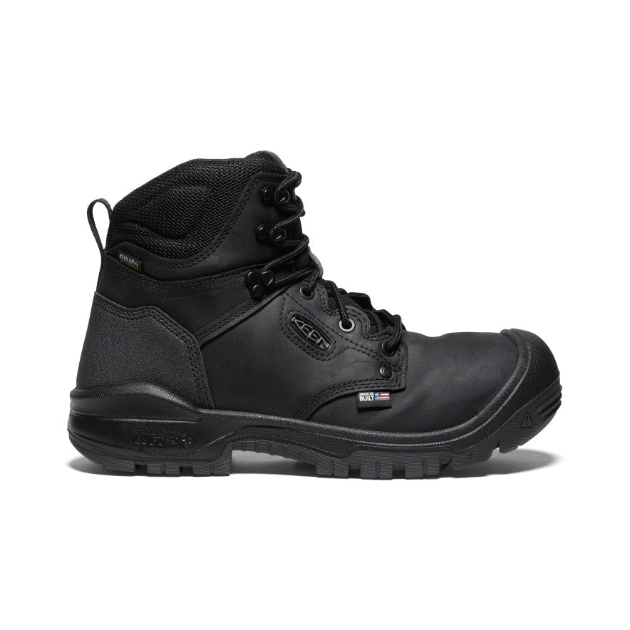 Men's Independence 6 Waterproof Boot (Soft Toe) | Black/Black