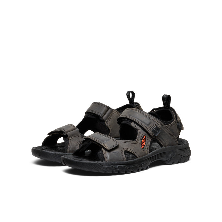 Men's Targhee III Open Toe Sandal | Grey/Black - Image 2
