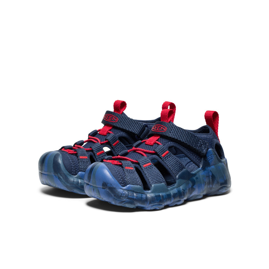 Little Kids' Hyperport H2 Sandal | Naval Academy/Red Carpet - Image 2