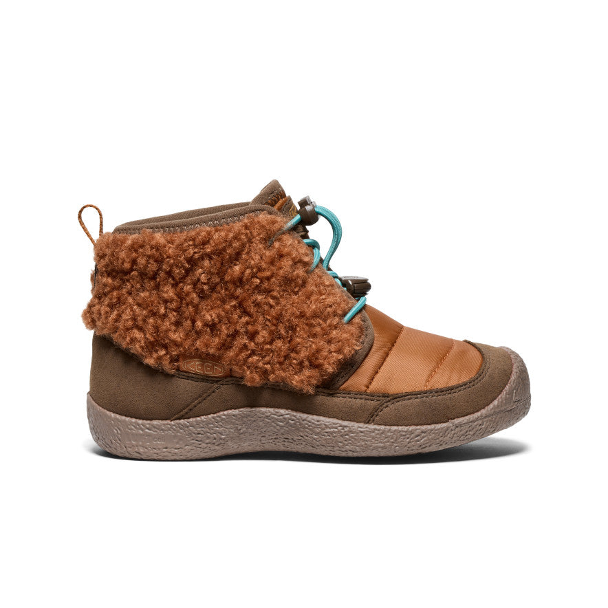 Big Kids' Howser II Waterproof Chukka | Roasted Pecan/Dark Earth