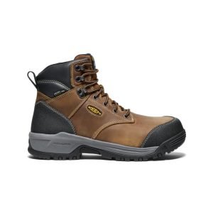 Men's Evanston 6 Insulated Waterproof Boot (Carbon Toe) | Bison/Black