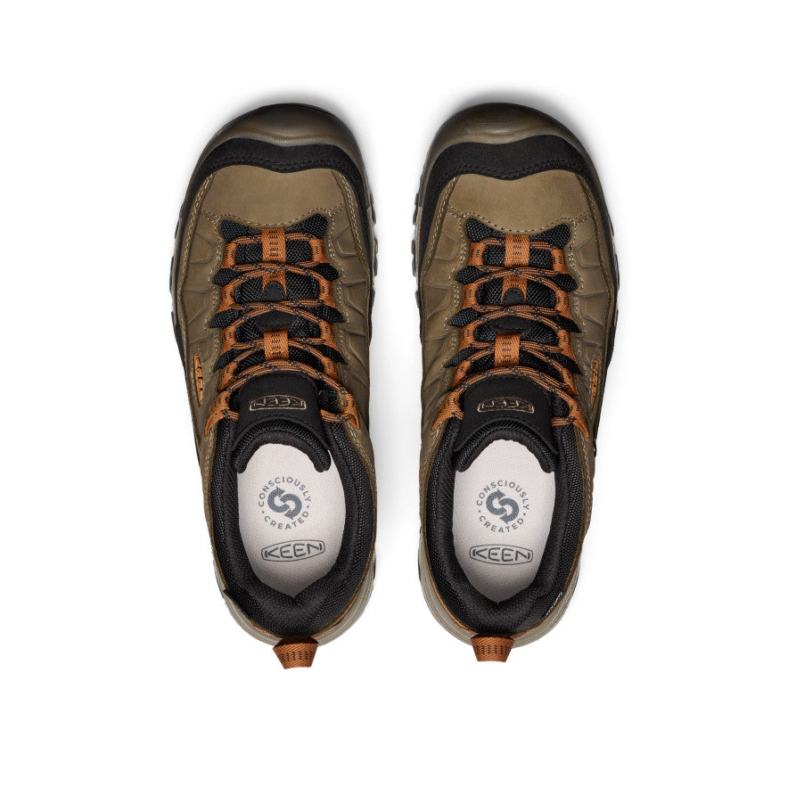 Men's Targhee IV Waterproof Hiking Shoe | Sea Turtle/Roasted Pecan - Image 4