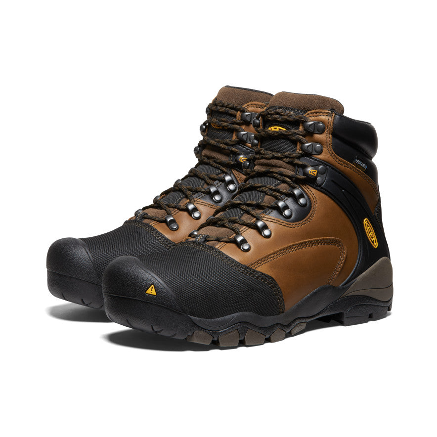 Men's Louisville 6 MET Waterproof Boot (Steel Toe) | Slate Black - Image 2