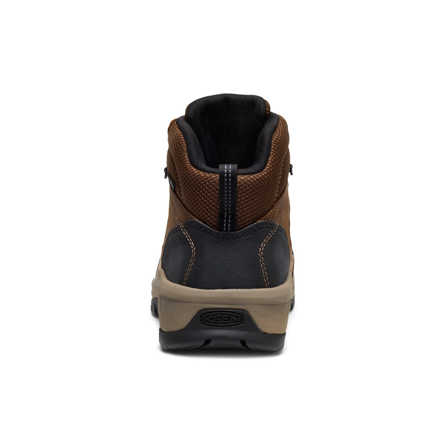 Men's Skokie Waterproof Work Boot (Carbon Toe) | Dark Earth/Black - Image 5