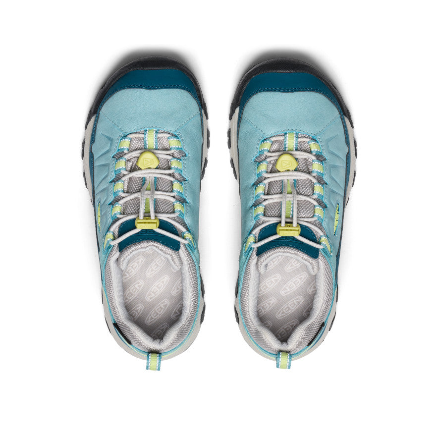 Big Kids' Targhee IV Waterproof Hiking Shoe | Reef Waters/Daiquiri Green - Image 4