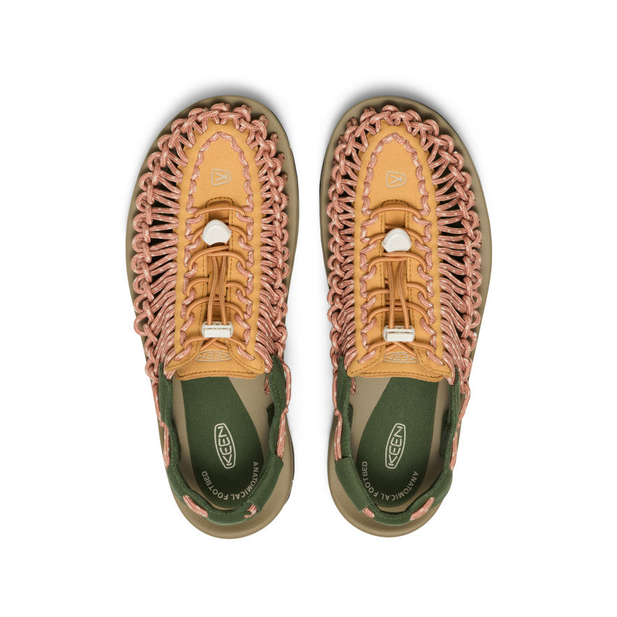 Men's UNEEK Sneaker | Oak Buff/Bronze Green - Image 4