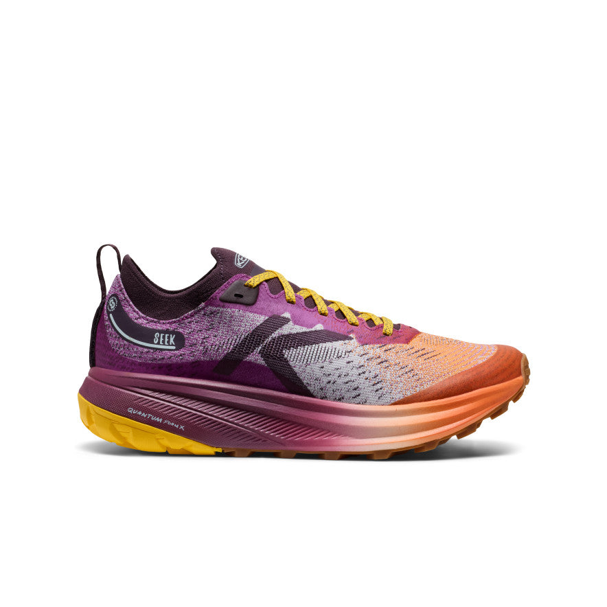 Men's Seek Trail Running Shoe | Willowherb/Orange Peel