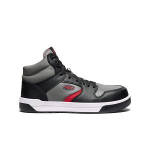 Men's Overton Mid Work Shoe (Carbon Toe) | Steel Grey/Black