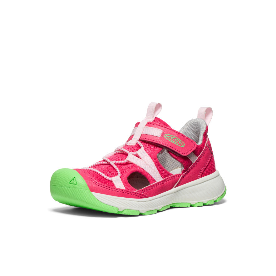 Little Kids' Motozoa Sandal | Raspberry/Giggle Pink - Image 2