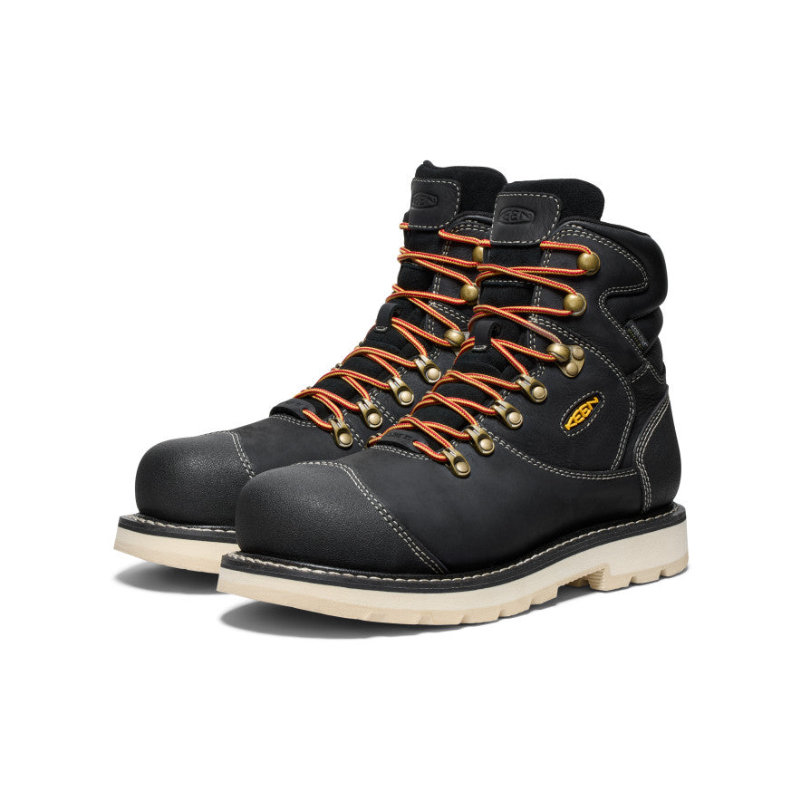 Men's Cincinnati+ 6 Waterproof 90?? Heel Boot (Carbon Toe) | Black/Sandshell - Image 2