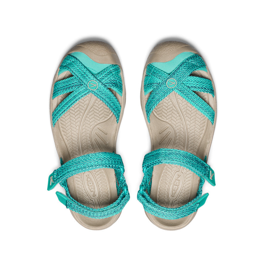Women's Bali Strap Sandal | Bright Aqua - Image 4