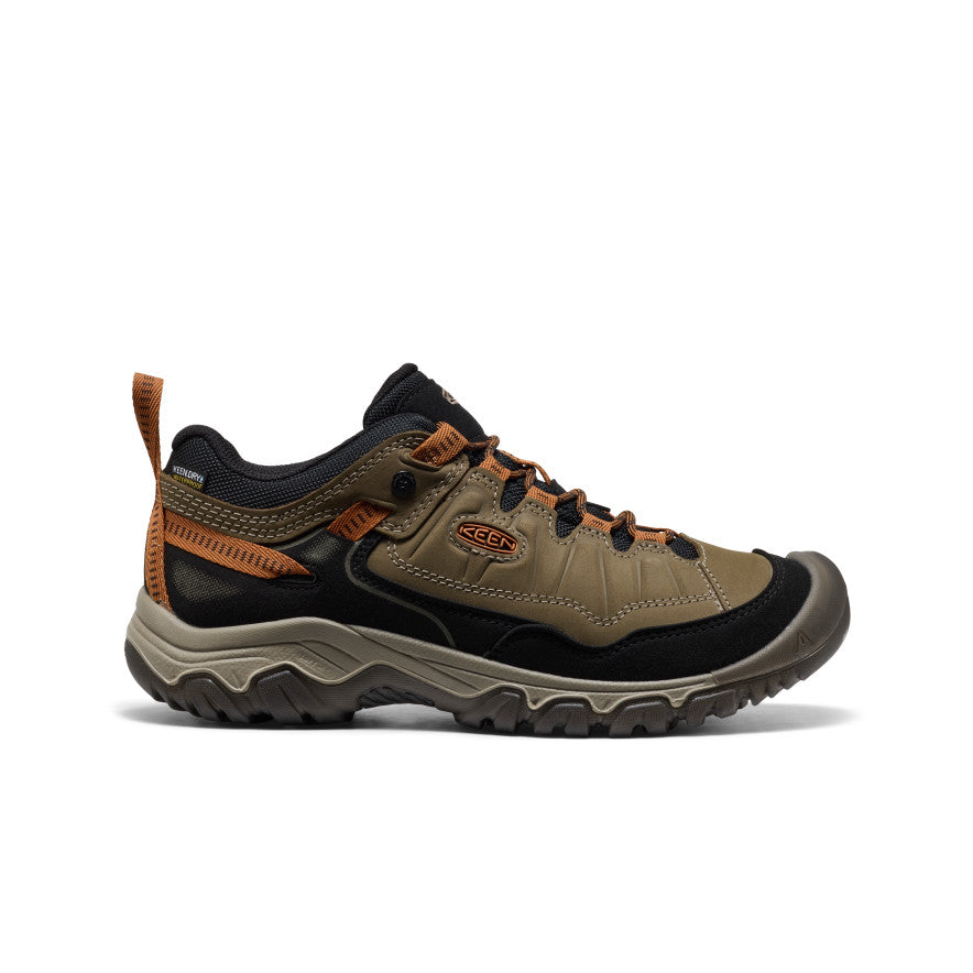 Men's Targhee IV Wide Waterproof Hiking Shoe | Sea Turtle/Roasted Pecan