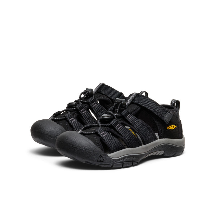 Big Kids' Newport H2 | Black/Keen Yellow - Image 3
