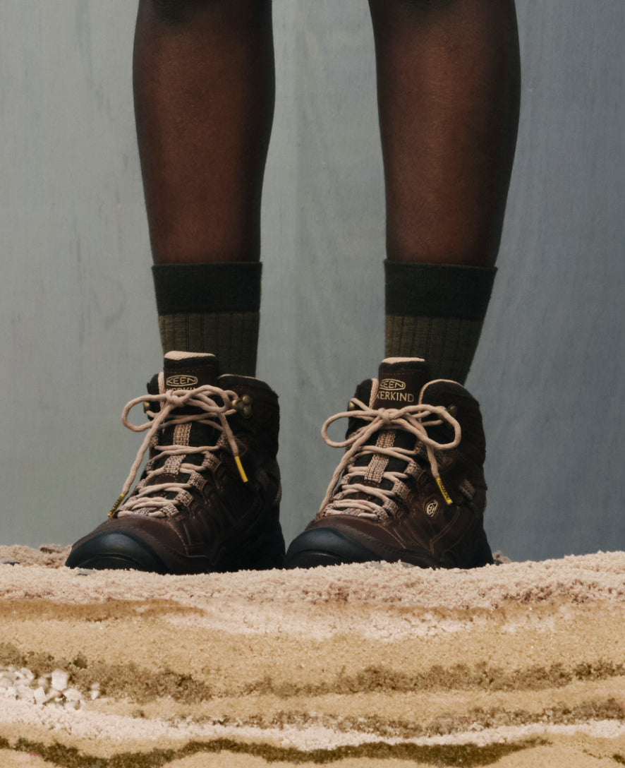 Women's Targhee IV Waterproof Hiking Boot x Hikerkind | Dark Earth/Dark Earth - Image 9