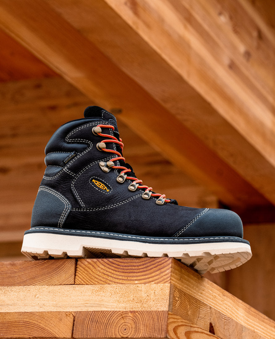 Men's Cincinnati+ 6 Waterproof 90?? Heel Boot (Carbon Toe) | Black/Sandshell - Image 9