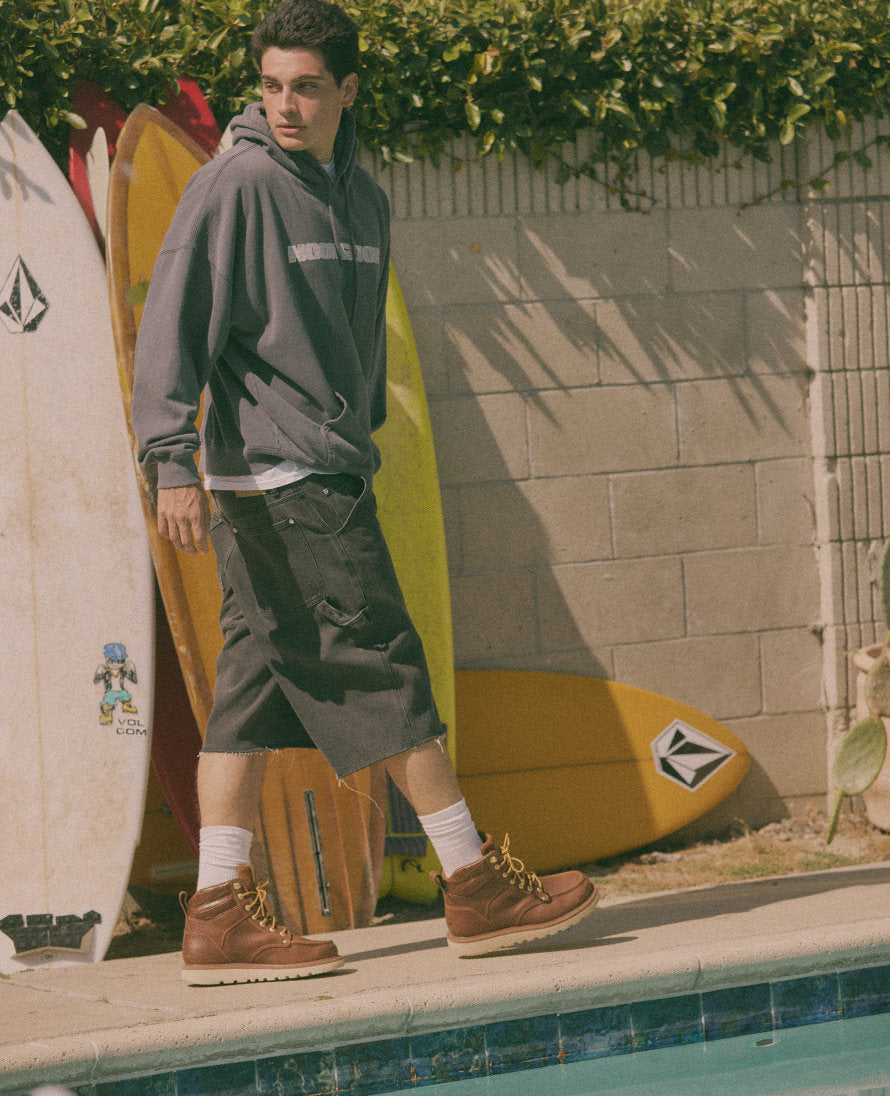 Men's Cincinnati 6 Boot (Soft Toe) x Noon Goons | Leather Brown/Off White - Image 8