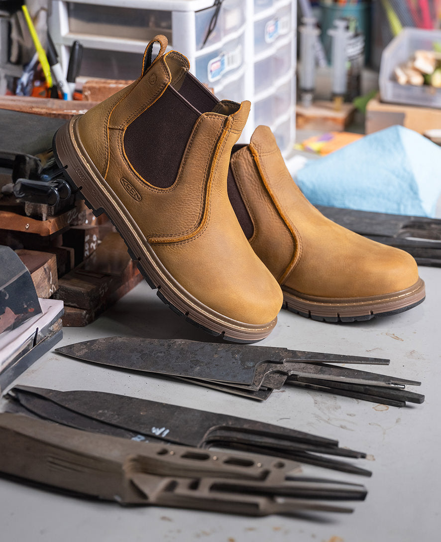 Men's San Jose Chelsea 90?? Heel Boot (Soft Toe) | Belgian/Gum - Image 9