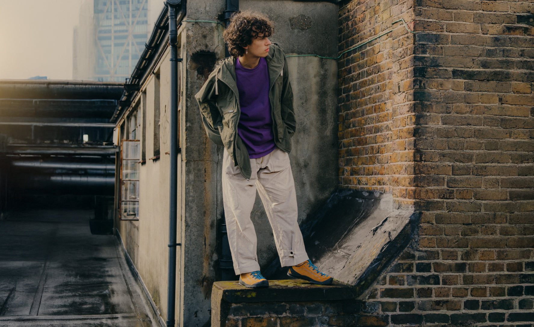 Men's Jasper Sneaker | Hairy Black/Black - Image 7