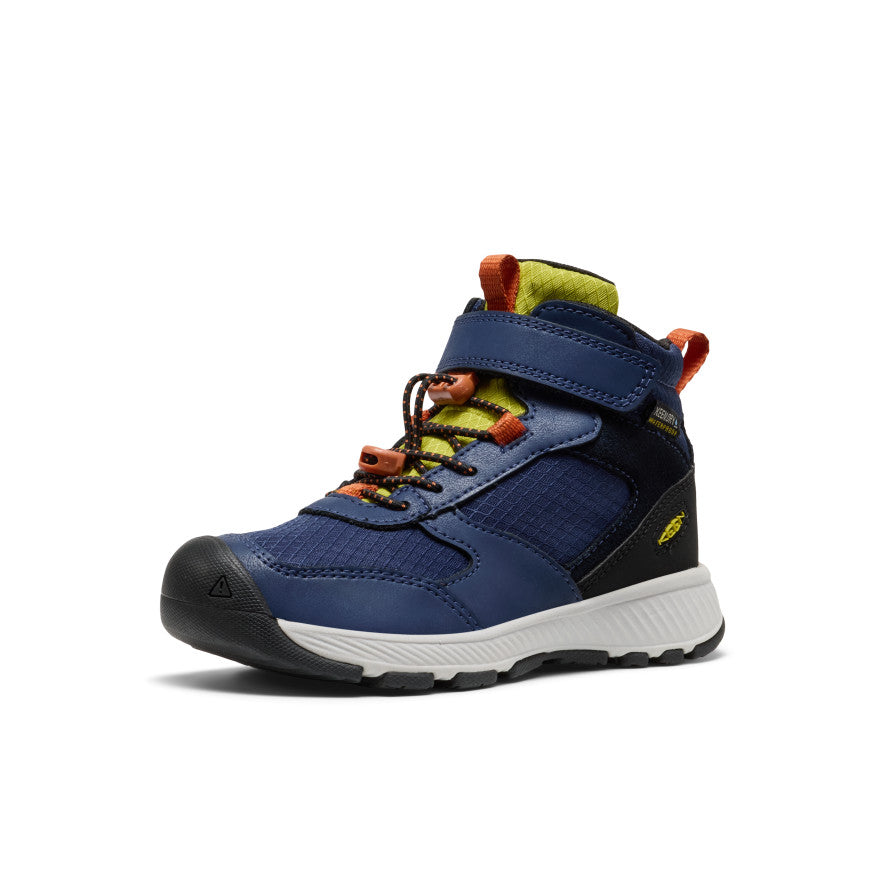 Little Kids' Skua Waterproof Boot | Naval Academy/Rogue Green - Image 3