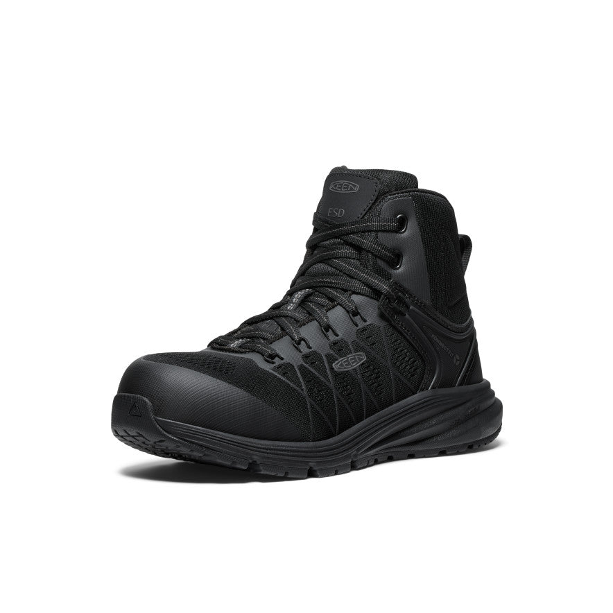 Women's Vista Energy Mid ESD (Carbon Toe) | Black/Black - Image 3