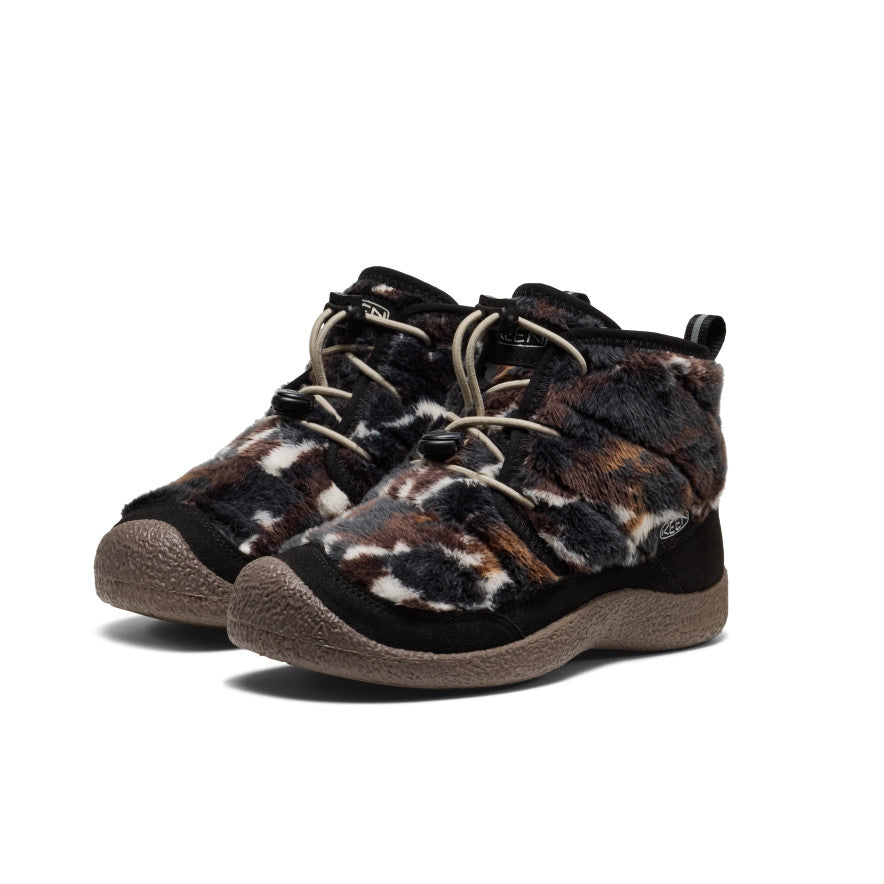 Big Kids' Howser II Waterproof Chukka | Black/Star White - Image 7