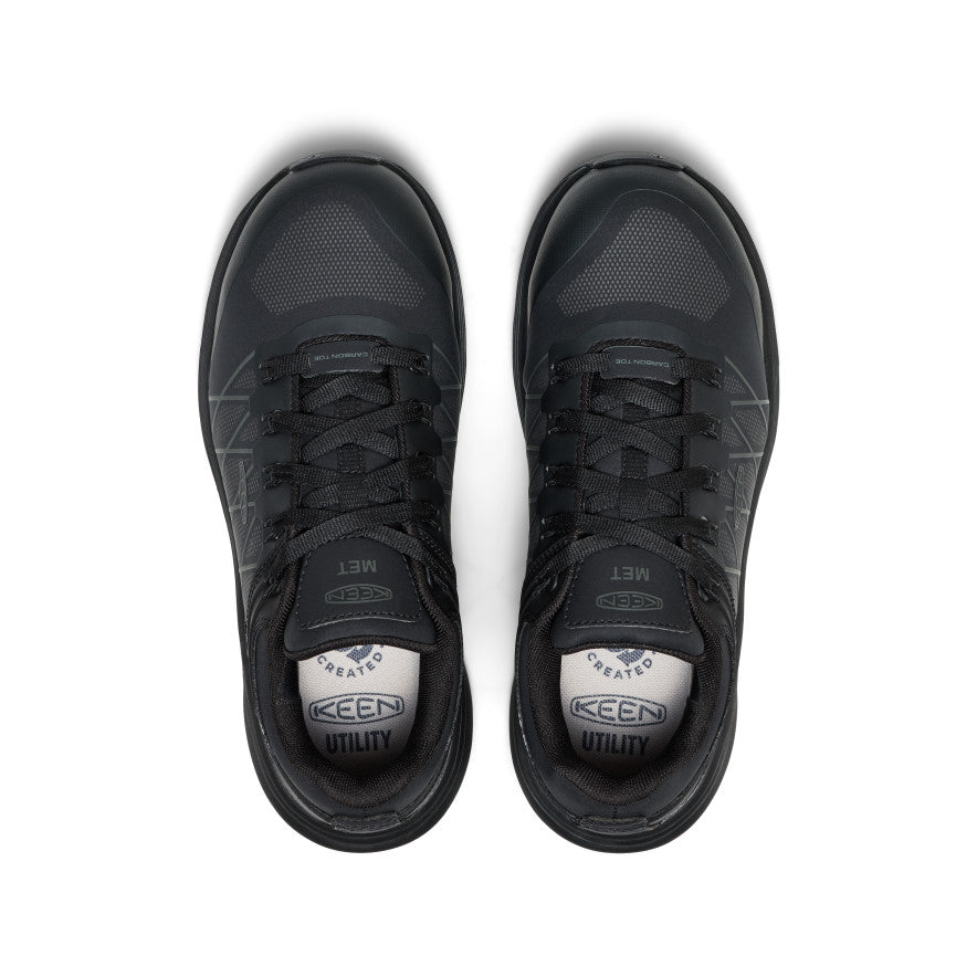 Women's Vista Energy XT Work Sneaker INT MET (Carbon Toe) | Black/Magnet - Image 4