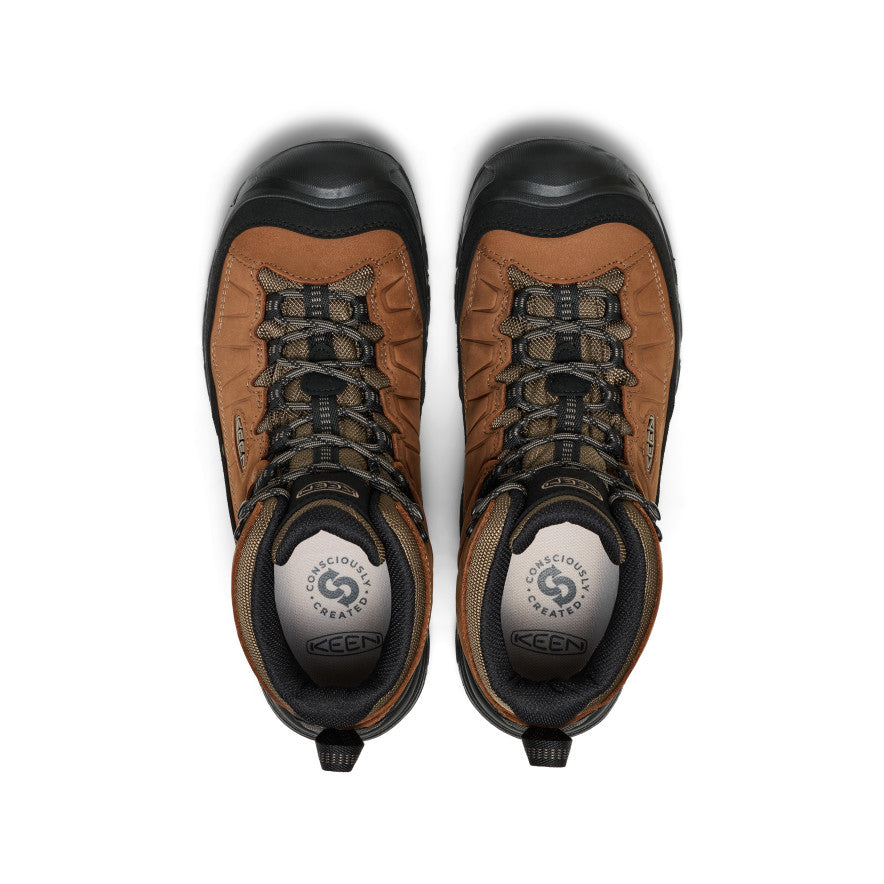 Men's Targhee IV Waterproof Hiking Boot | Bison/Black - Image 4