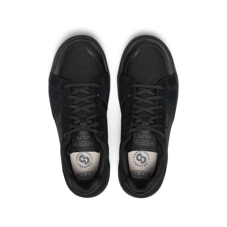 Men's Kenton ESD Work Shoe (Soft Toe) | Black/Black - Image 4