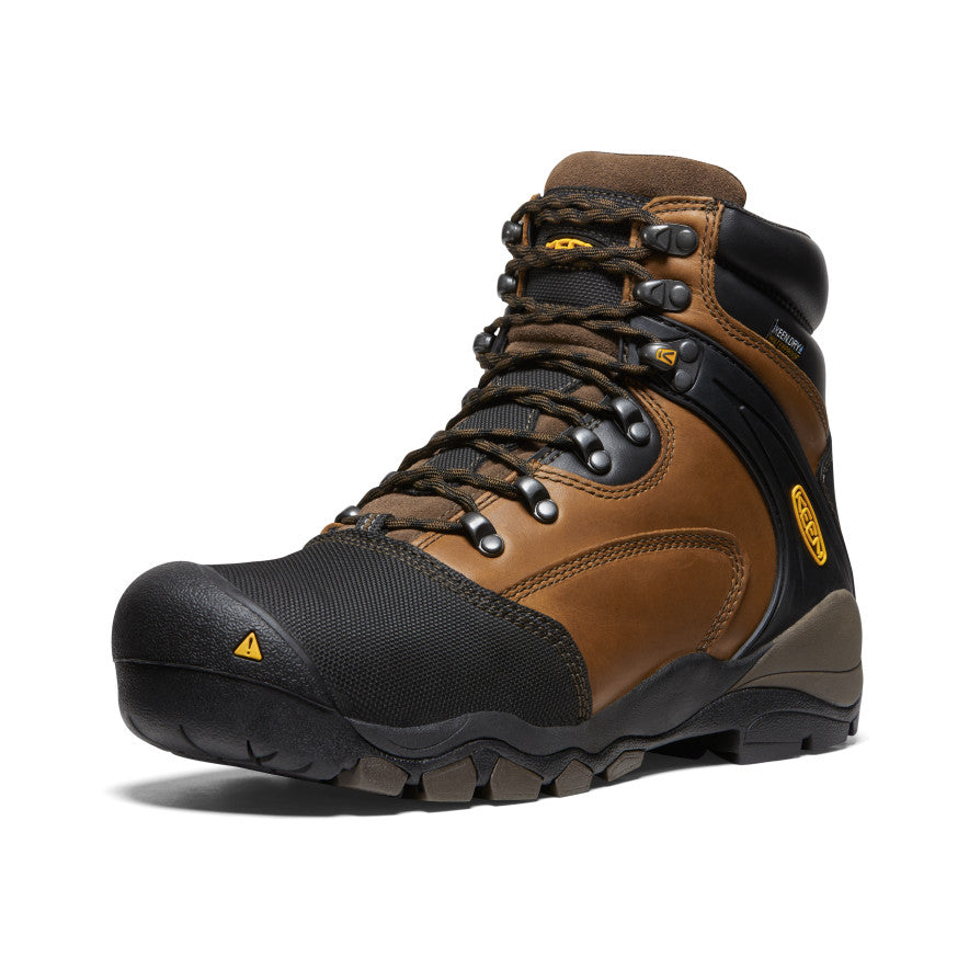 Men's Louisville 6 MET Waterproof Boot (Steel Toe) | Slate Black - Image 3