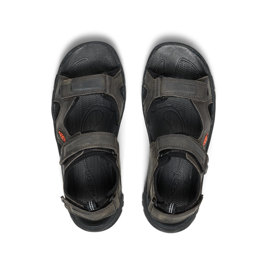 Men's Targhee III Open Toe Sandal | Grey/Black - Image 4
