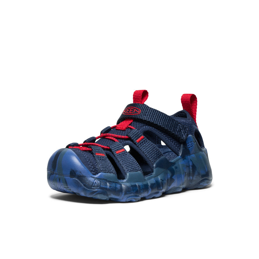 Little Kids' Hyperport H2 Sandal | Naval Academy/Red Carpet - Image 3