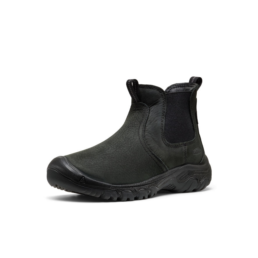 Women's Greta II Waterproof Chelsea | Black/Black - Image 3