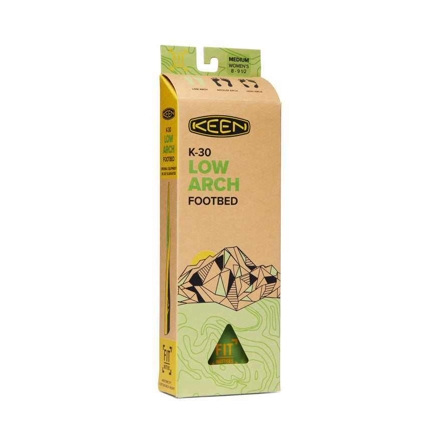 Women's Outdoor K-30 Low Arch Insole | Green - Image 5